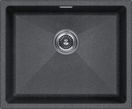 Кухонная мойка Paulmark LUMI 55UNI LU55-DG 46х56 цвет графит